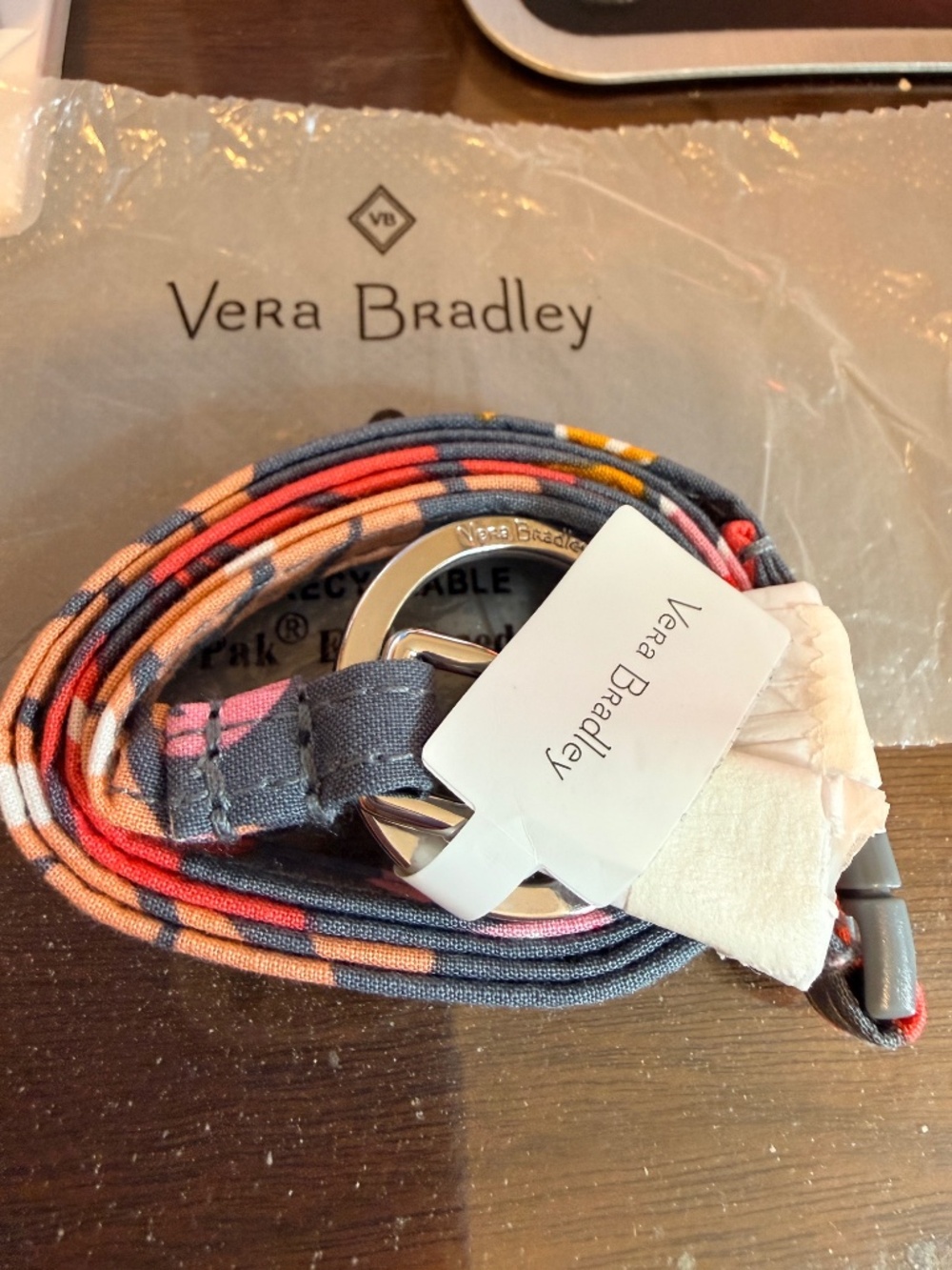 Vera Bradley breakaway lanyard